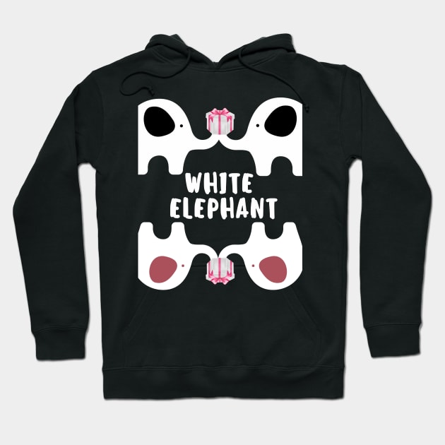 White Elephant - Keep It Simple Hoodie by mkhriesat